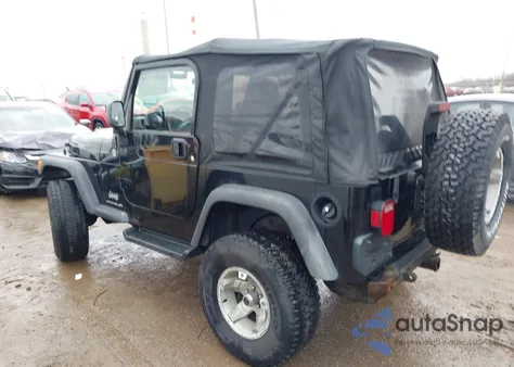 2005 Jeep Wrangler Se из США, поврежденный, VIN 1J4FA29S95P345902
